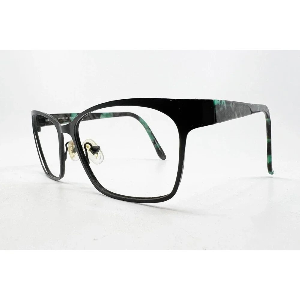 Unbranded Eyeglasses Women Black Cat Eye Tortoise Arms 54-18-135